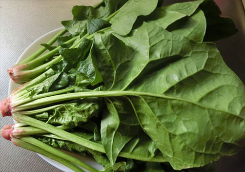 含钾高的食物菠菜